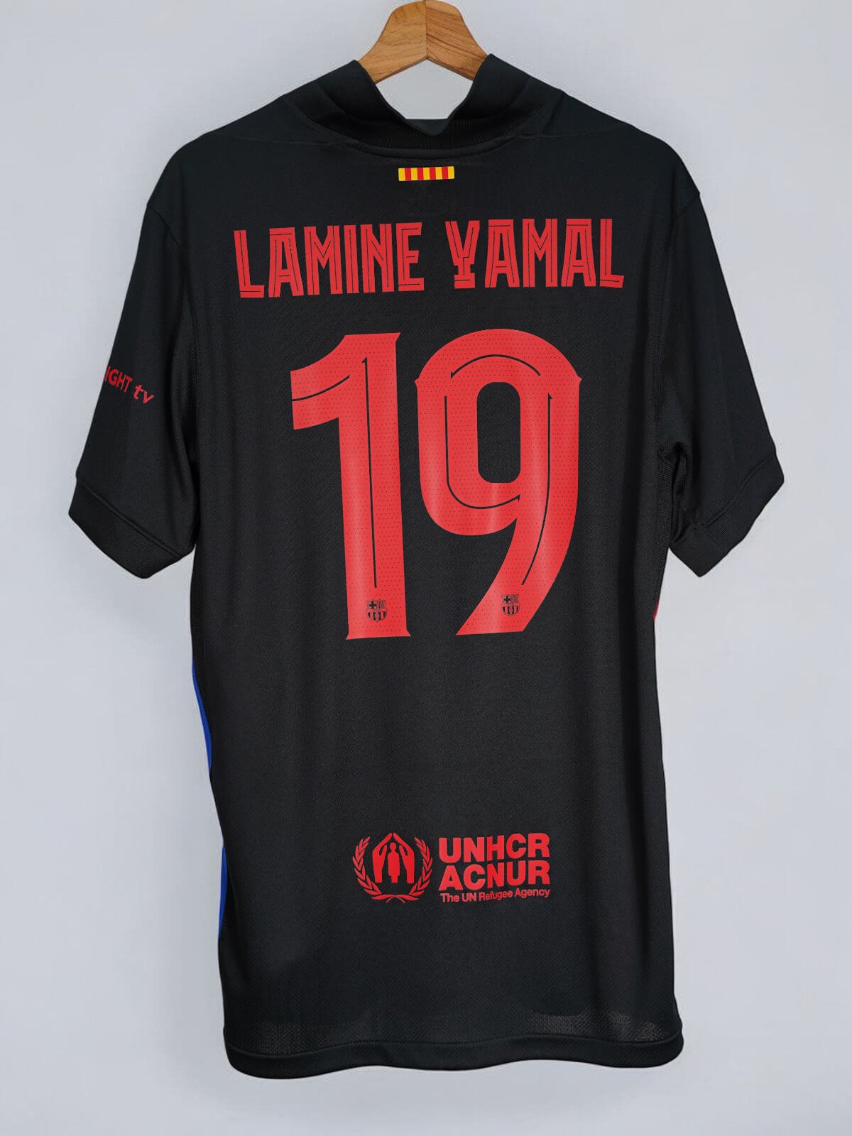 FC Barcelona Away Shirt 2024/25 BNWT Lamine Yamal 19 (L)