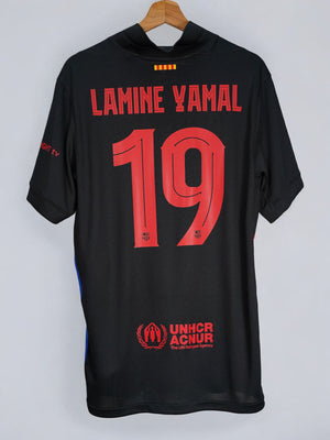 FC Barcelona Away Shirt 2024/25 BNWT Lamine Yamal 19 (L)