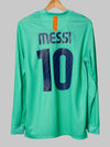 FC Barcelona Away Shirt L/S 2010/11 Messi #10 (S)
