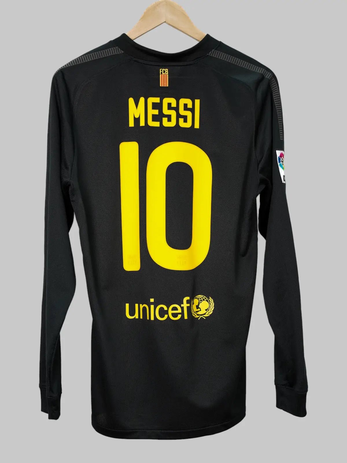 FC Barcelona Away Shirt L/S 2011/12 Messi 10 (M)