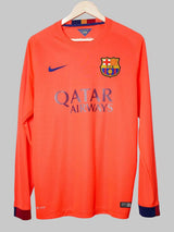 FC Barcelona Away Shirt L/S 2014/15 Messi 10 (M)