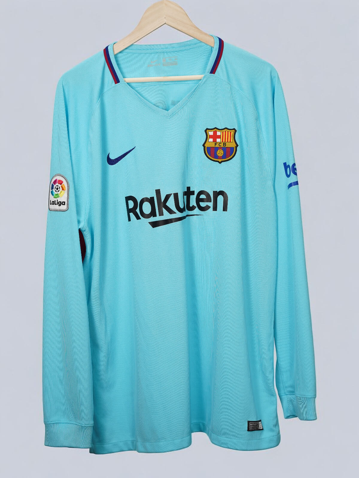 FC Barcelona Away Shirt L/S 2017/18 Messi 10 (XXL)