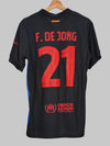 FC Barcelona Uitshirt Speler Uitgave 2024/25 F. De Jong #21 (L)