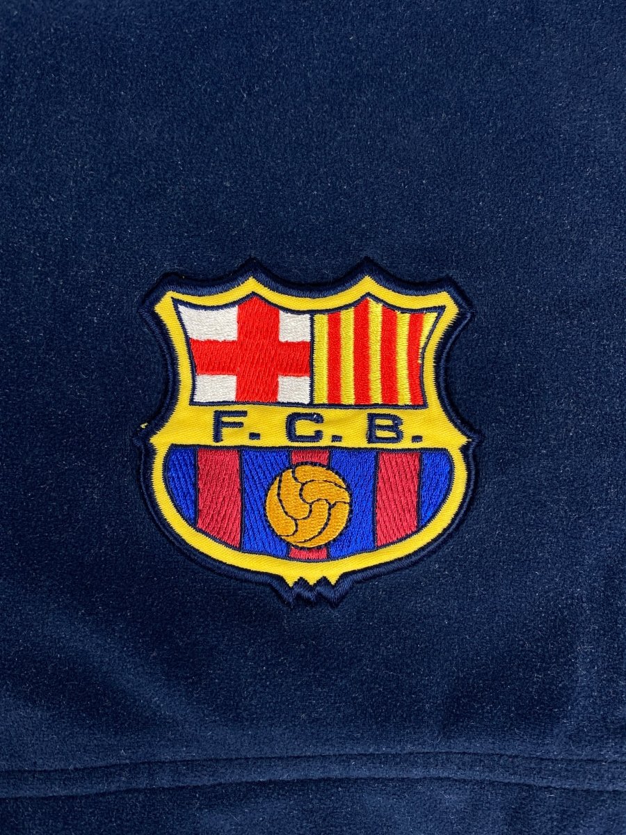 FC Barcelona Fleece Jacket 1998/01 - 10/10 - M