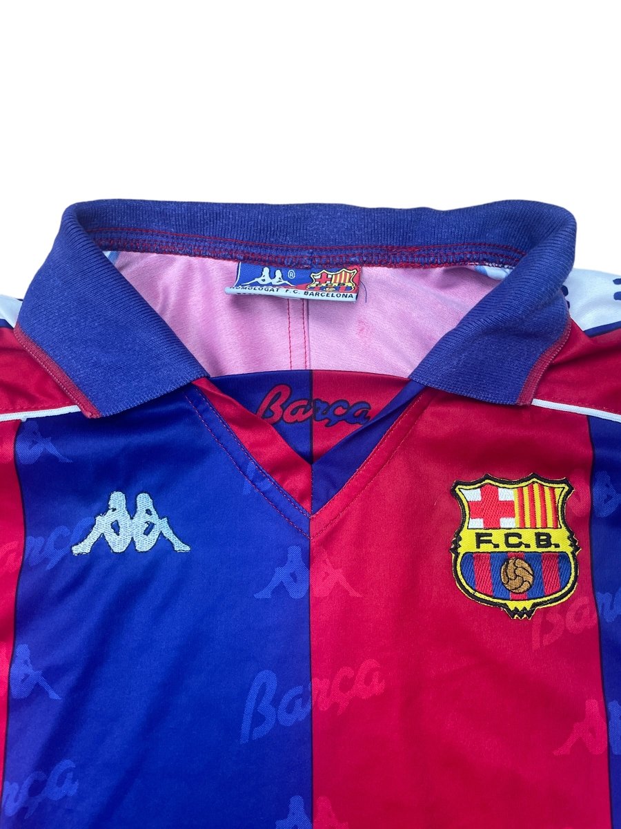 FC Barcelona Home Shirt 1992/95 - 10/10 - L