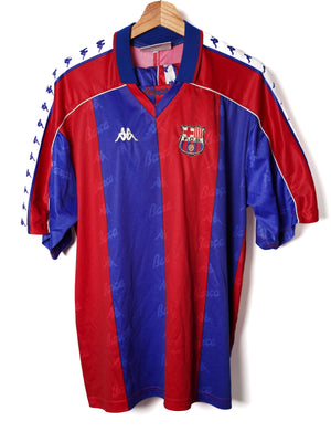 FC Barcelona Home Shirt 1992/95 (XL) + Free Shorts