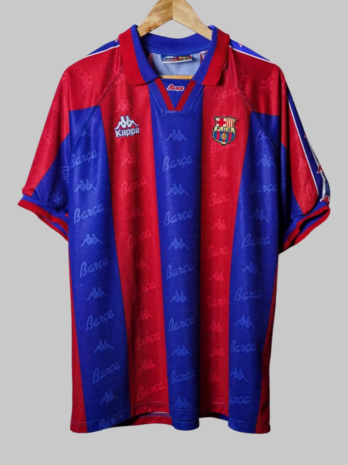 FC Barcelona Home Shirt 1995/97 (XL)