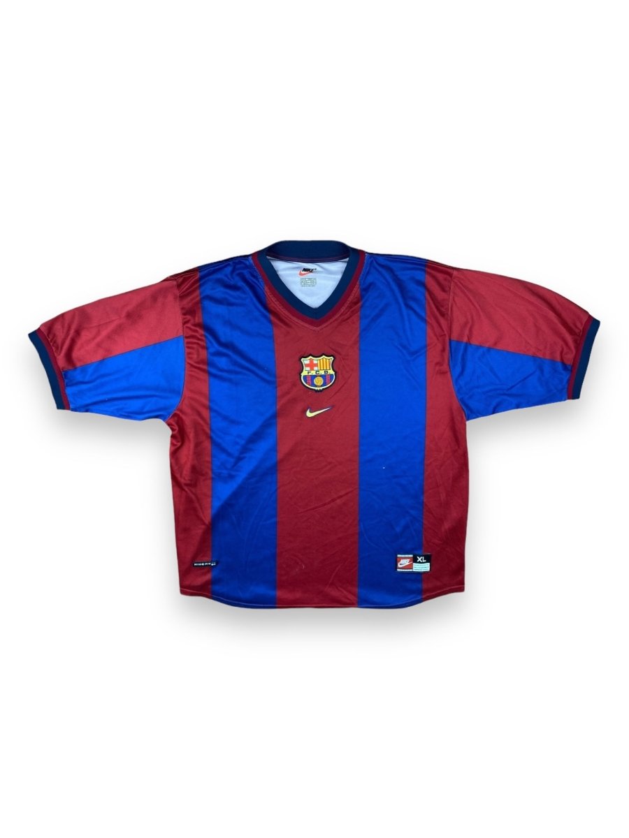 FC Barcelona Home Shirt 1998/00 - 7/10 - XL