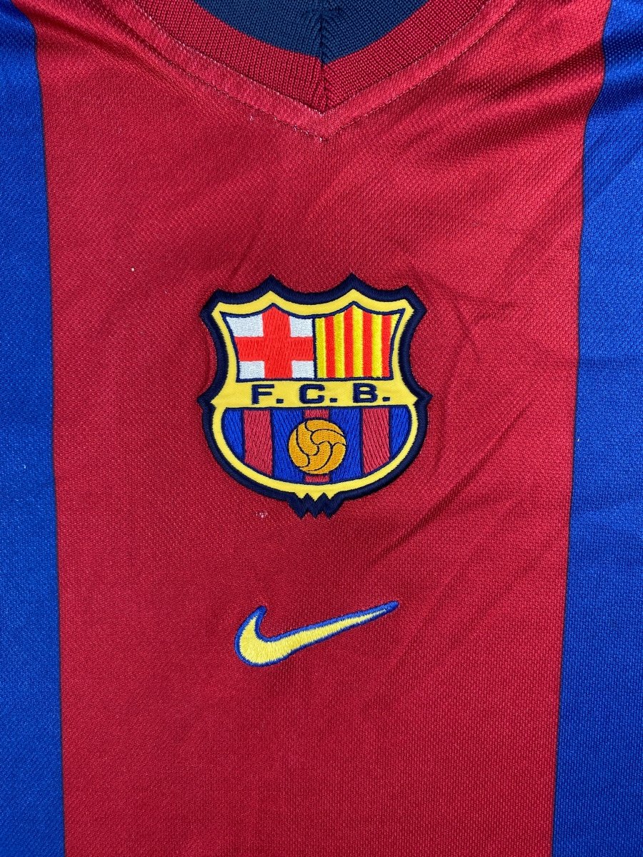 FC Barcelona Home Shirt 1998/00 - 7/10 - XL