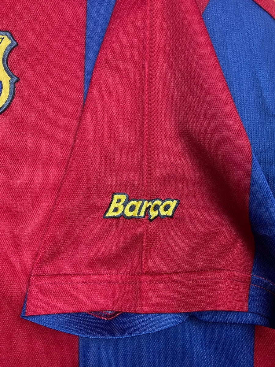 FC Barcelona Home Shirt 1998/99 - 10/10 - XL