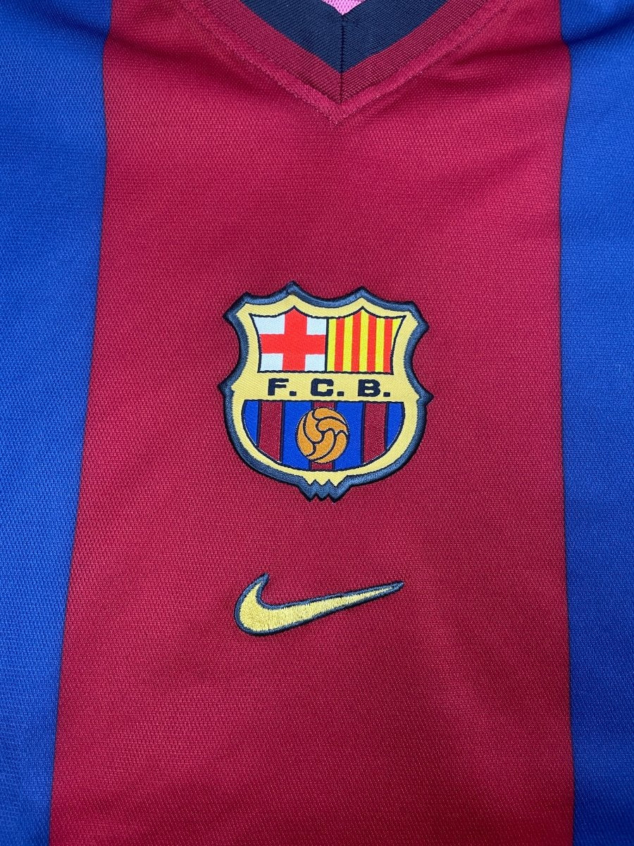 FC Barcelona Home Shirt 1998/99 - 10/10 - XL