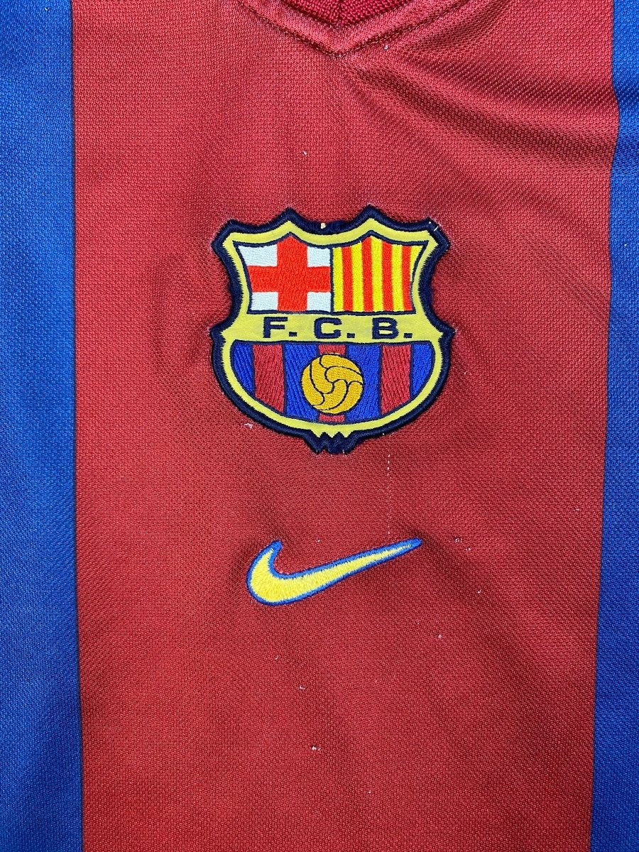 FC Barcelona Home Shirt 1998/99 - 7/10 - XL