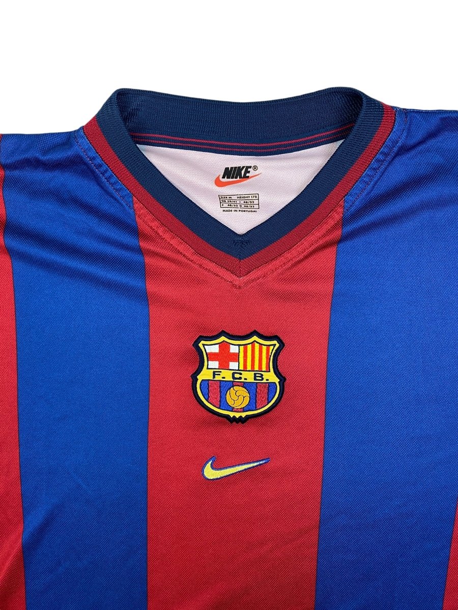 FC Barcelona Home Shirt 1998/99 - 9/10 - M