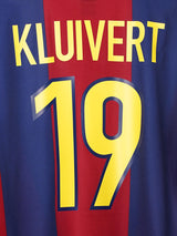 FC Barcelona Home Shirt 1998/99 Kluivert 19 (XL)