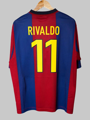 FC Barcelona Thuisshirt 1998/99 Rivaldo 11 (L)