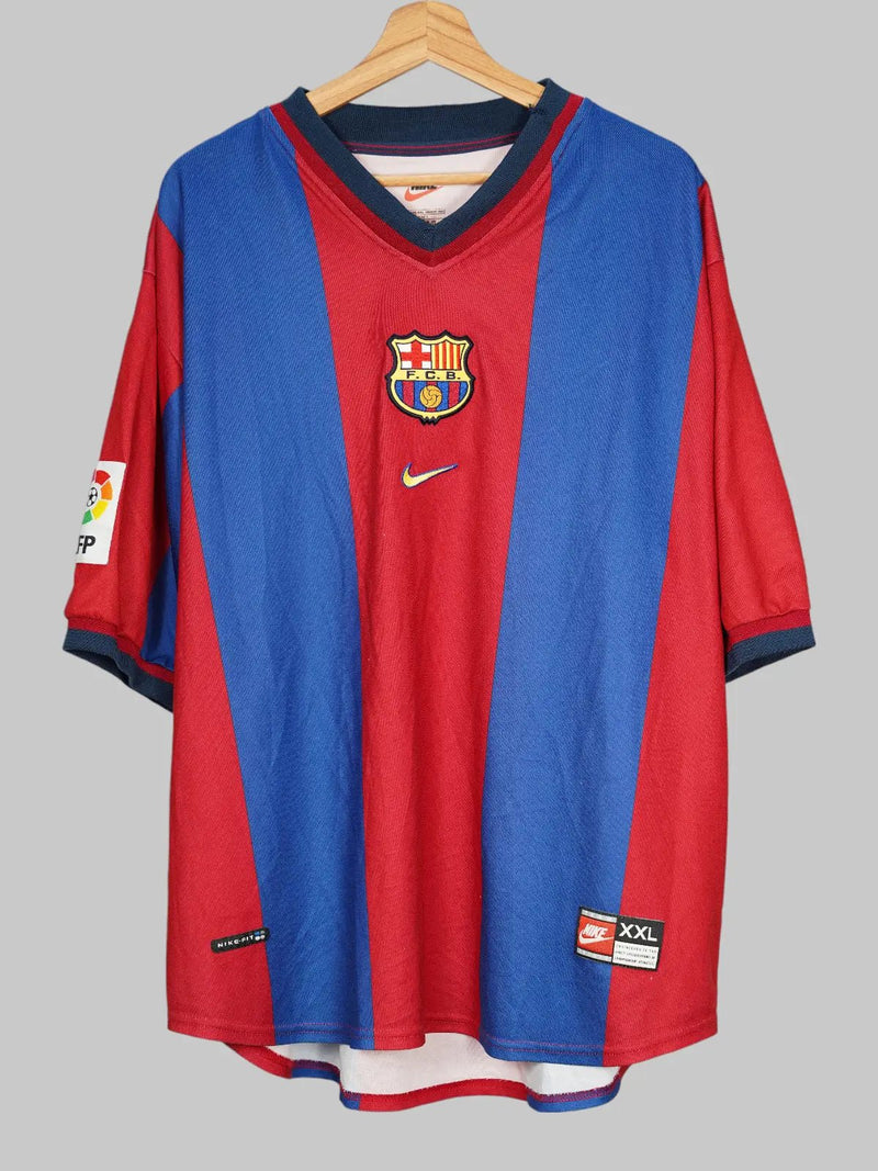 FC Barcelona Home Shirt 1998/99 (XXL)