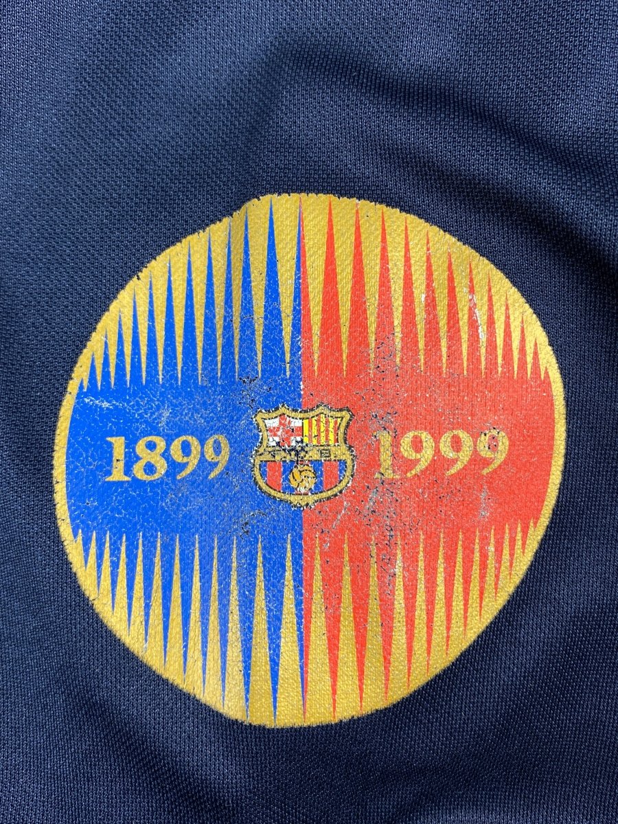 FC Barcelona Home Shirt 1999/00 - 9/10 - L