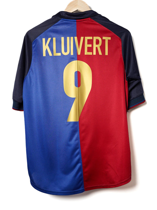 FC Barcelona Home Shirt 1999/00 Kluivert 9 (M)