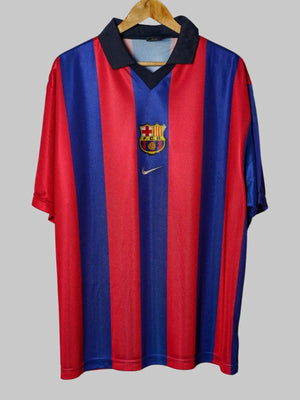 FC Barcelona Thuisshirt 2000/01 (XL)