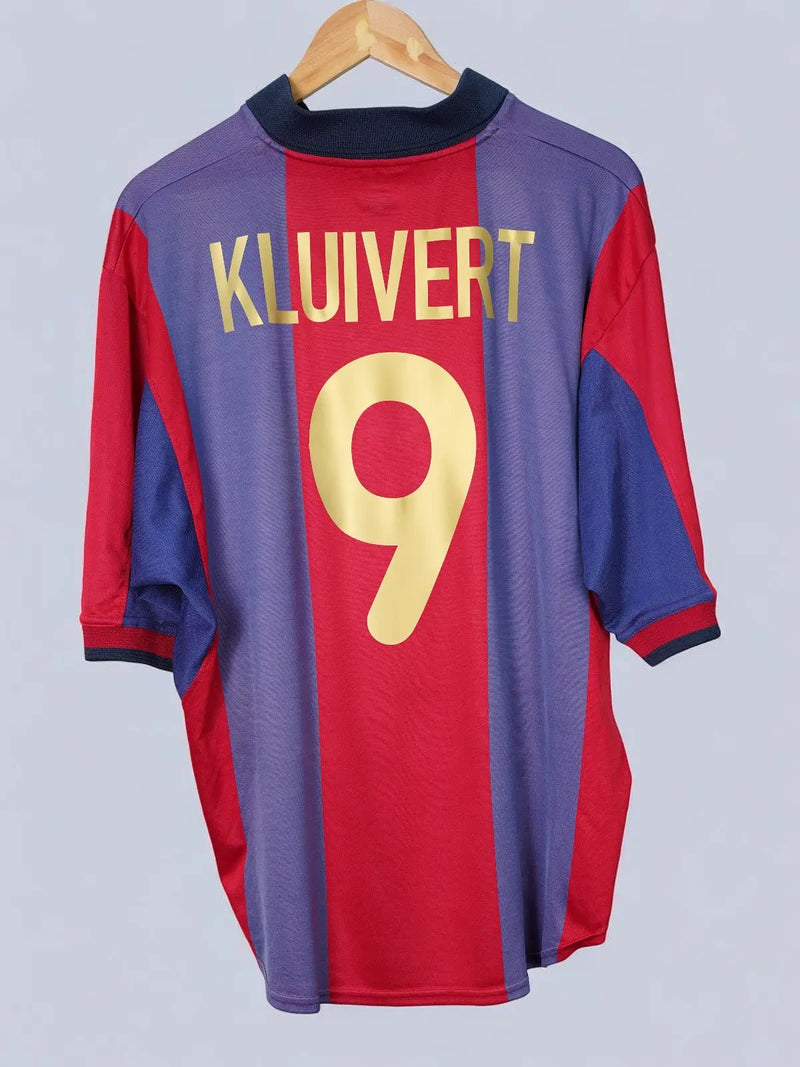 FCバルセロナ KLUIVERT 9番 シャツ BARCELONA 2001/2003 AWAY SHIRT #9 KLUIVERT – Stunner: Vintage