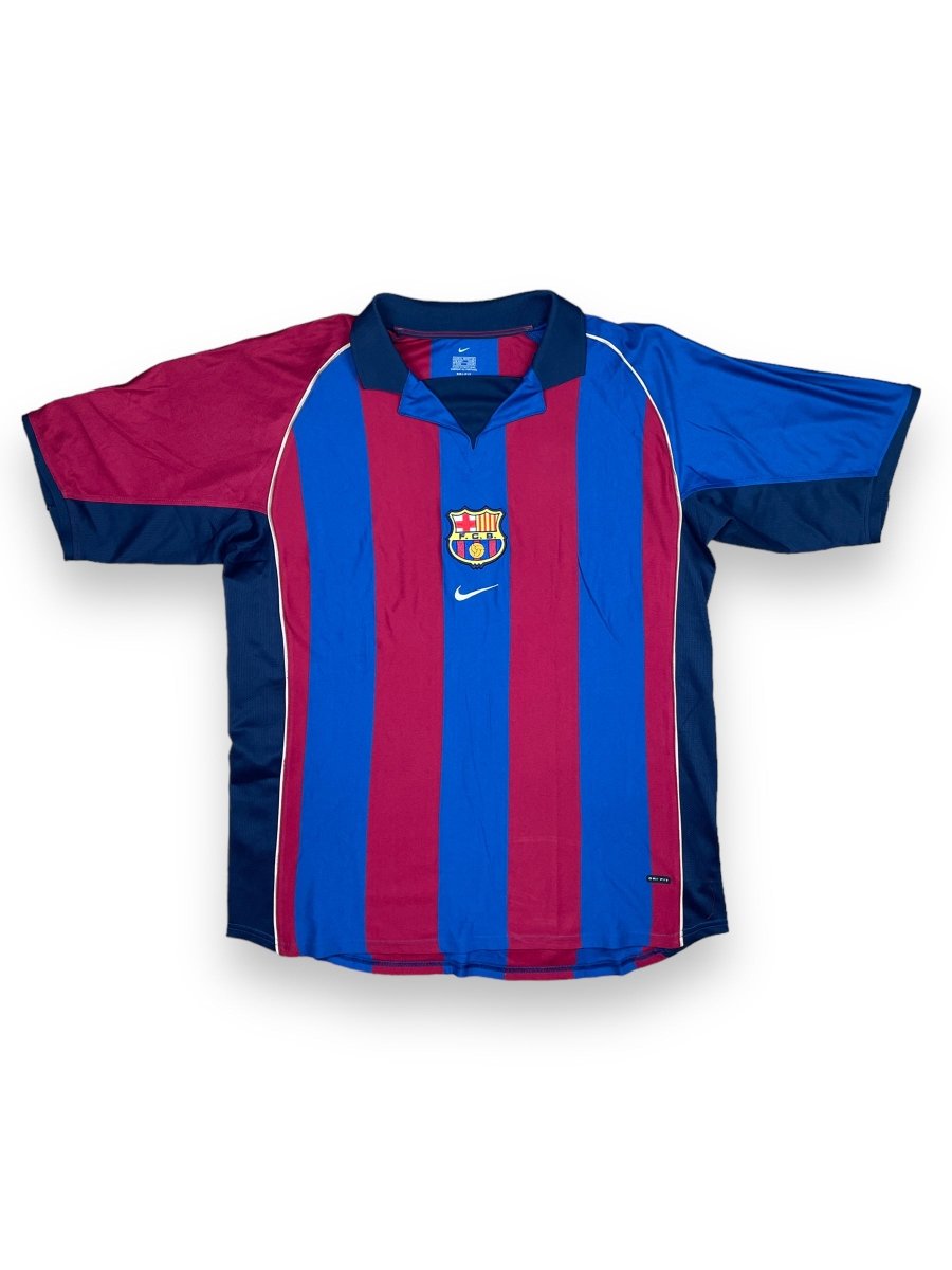 FC Barcelona Home Shirt 2001/2 - 10/10 - XL