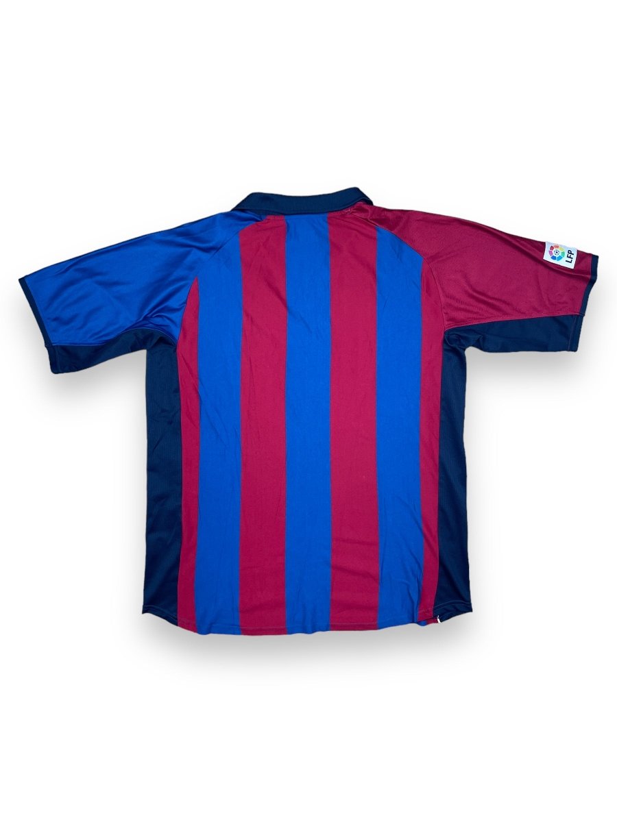 FC Barcelona Home Shirt 2001/2 - 10/10 - XL