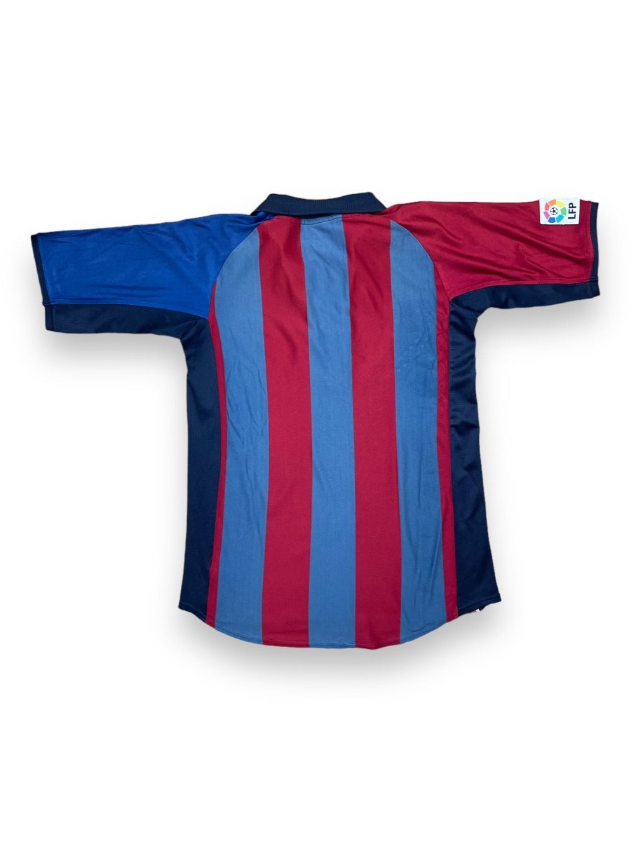 FC Barcelona Home Shirt 2001/2 - 8/10 - XL Kids