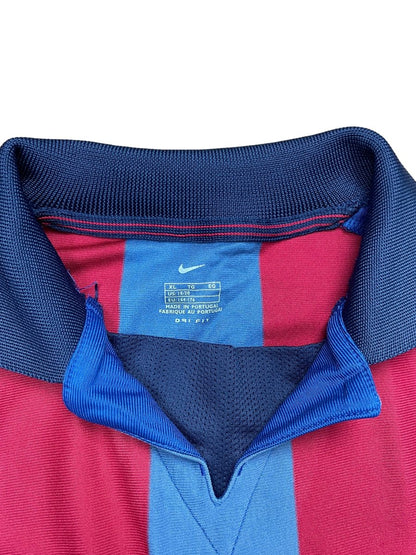 FC Barcelona Home Shirt 2001/2 - 8/10 - XL Kids