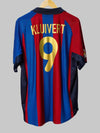 FC Barcelona Thuisshirt 2001/2 Kluivert #9 (L)