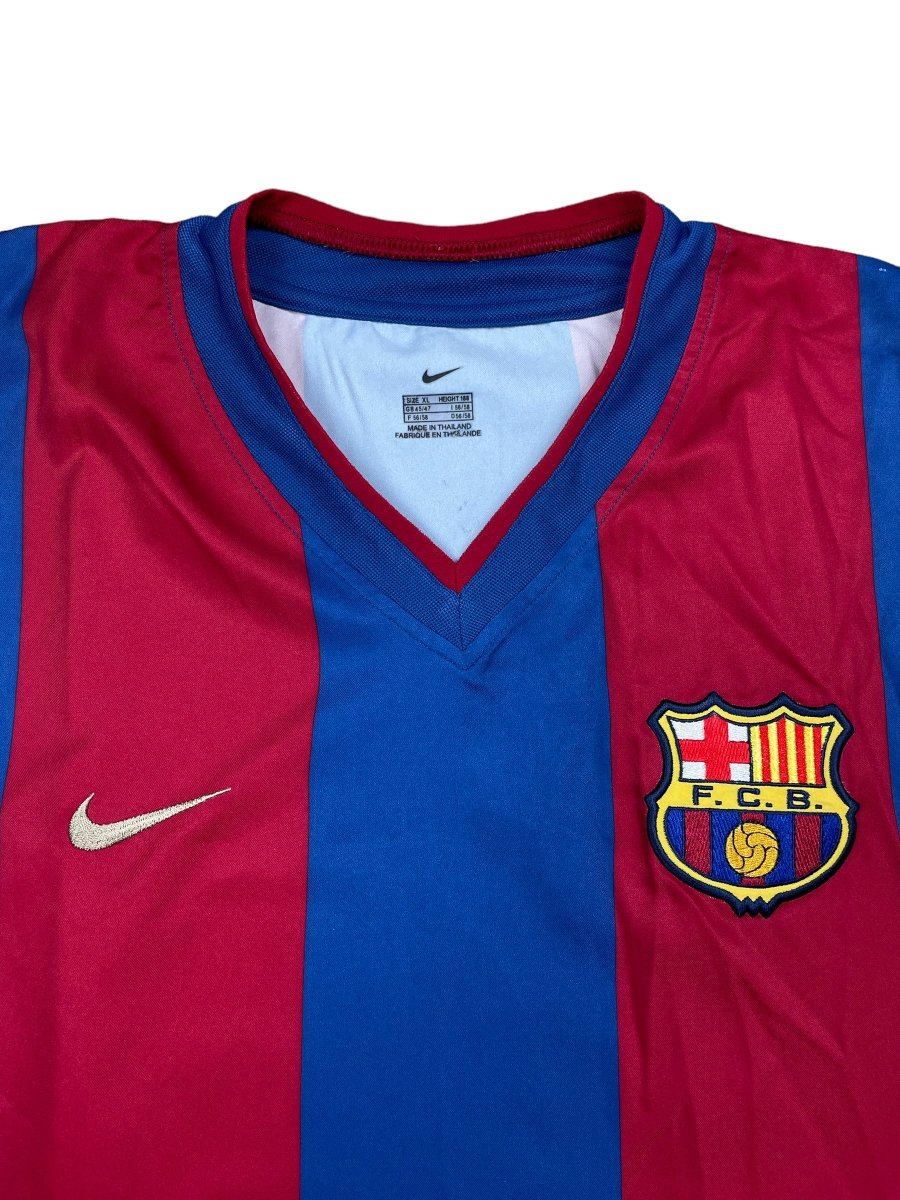 FC Barcelona Home Shirt 2002/3 - 10/10 - XL