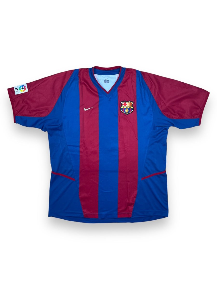 FC Barcelona Home Shirt 2002/3 - 10/10 - XL