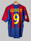 FC Barcelona Home Shirt 2002/3 Kluivert #9 (S)