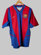 FC Barcelona Home Shirt 2002/3 Kluivert 9 (S)