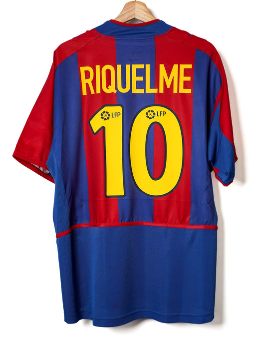FC Barcelona Home Shirt 2002/3 Riquelme 10 (L)