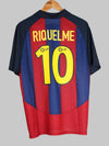 FC Barcelona Home Shirt 2003/4 Riquelme #10 (L)