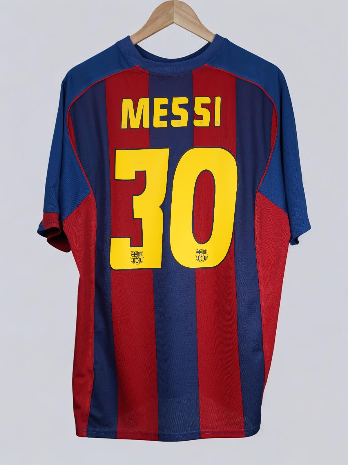 FC Barcelona Home Shirt 2004/5 Messi 30 (XL)