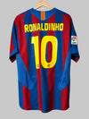 Maglia FC Barcelona Home 2005/06 Ronaldinho #10 (M)