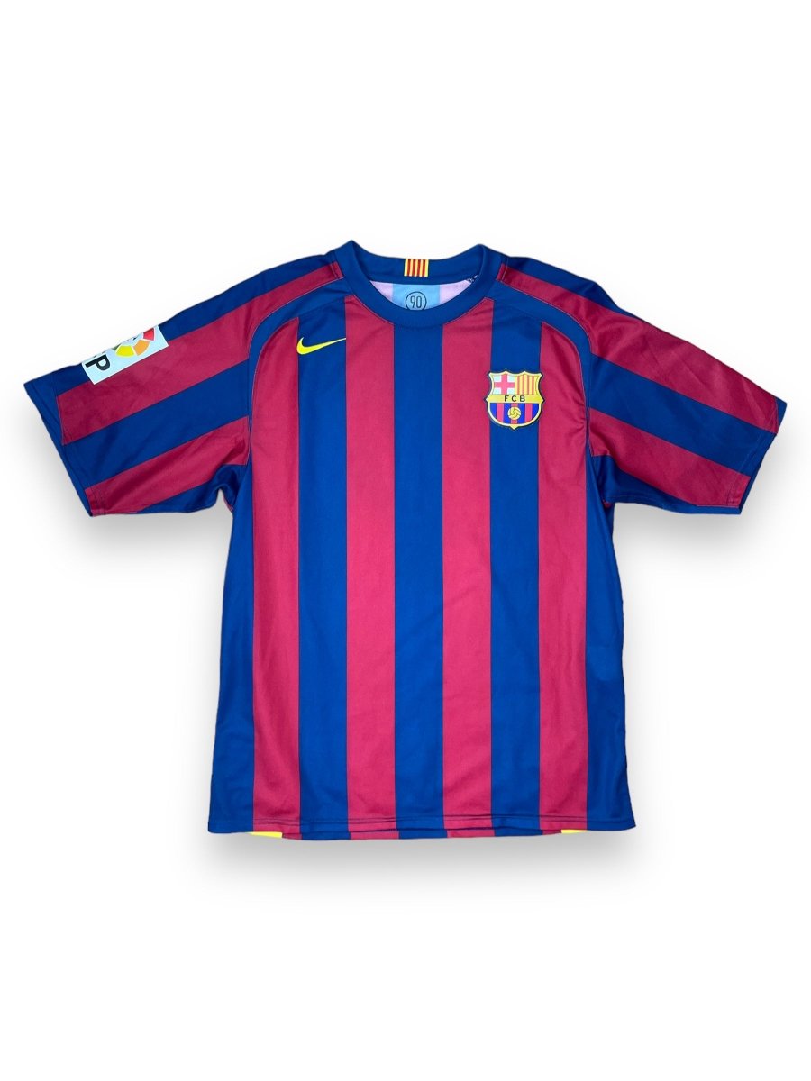 FC Barcelona Home Shirt 2005/6 - 10/10 - M