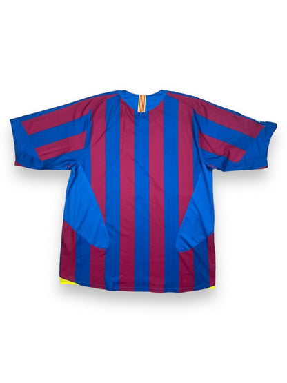 FC Barcelona Home Shirt 2005/6 - 10/10 - XL