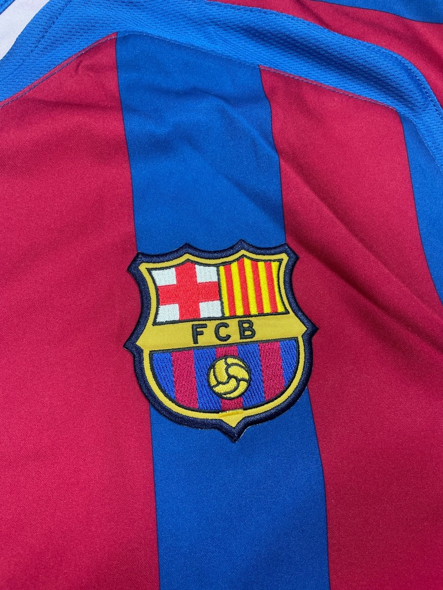 FC Barcelona Home Shirt 2005/6 - 10/10 - XL