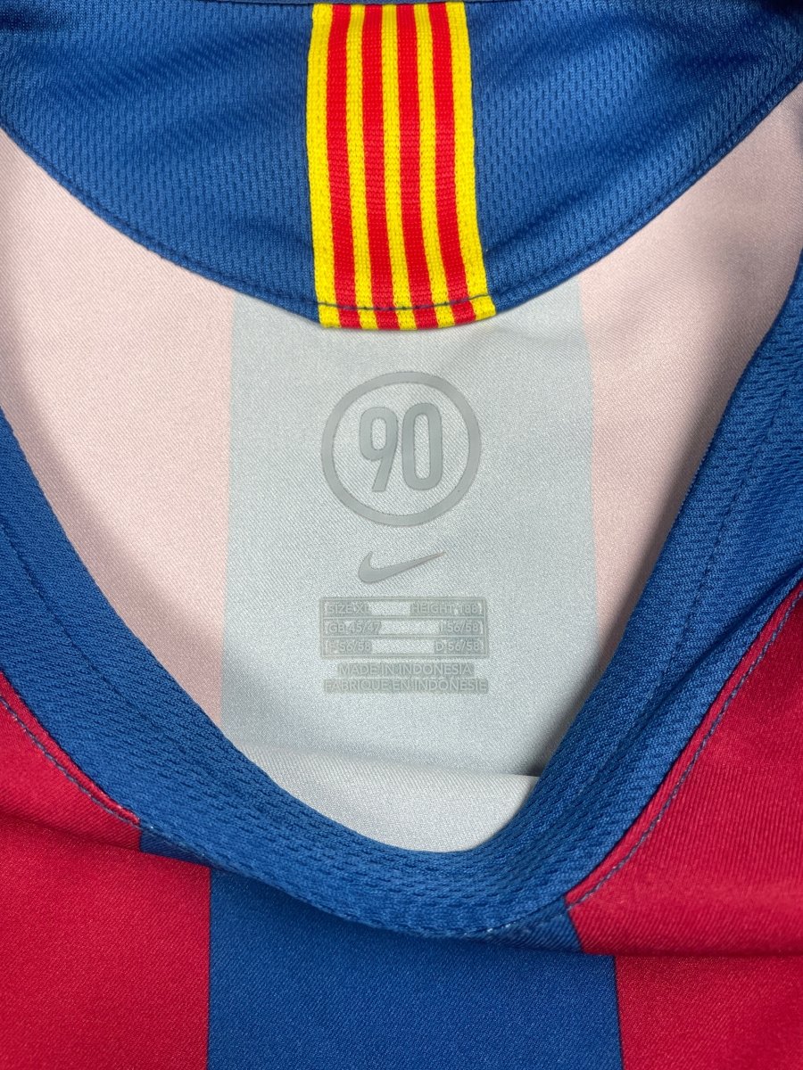 FC Barcelona Home Shirt 2005/6 - 10/10 - XL