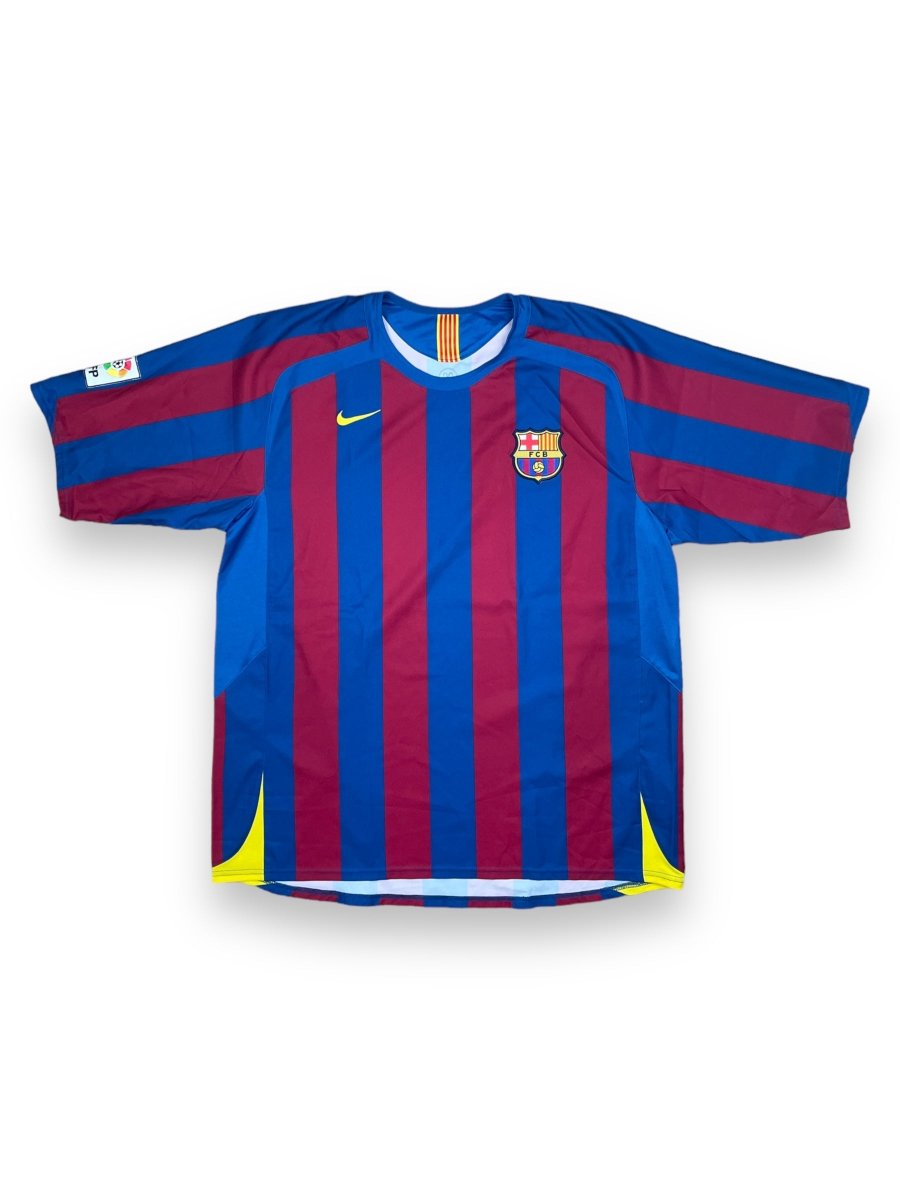 FC Barcelona Home Shirt 2005/6 - 10/10 - XL