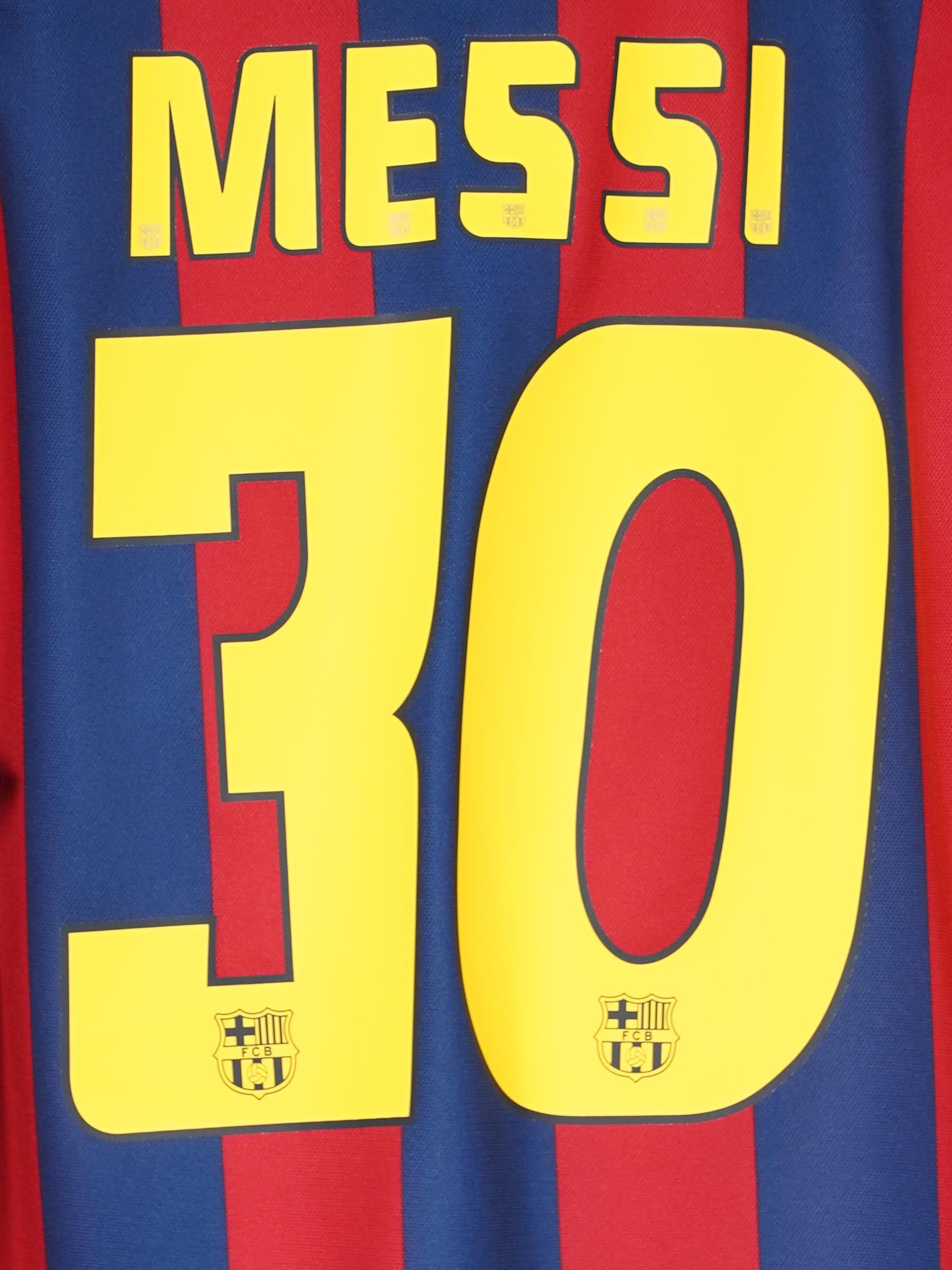 2005/06 Barcelona Messi #30 Home Shirt (M) Nike | First11