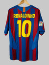 Maglia FC Barcelona Home 2005/6 Ronaldinho #10 (L)