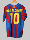 Maglia FC Barcelona Home 2005/6 Ronaldinho #10 (S)