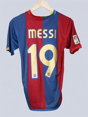 FC Barcelona Home Shirt 2006/7 Messi 19 (XL Kids)