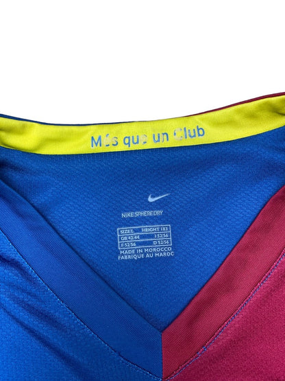 FC Barcelona Home Shirt 2006/7 Ronaldinho #10 - 9/10 - L