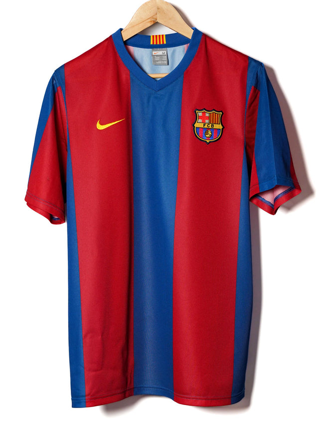 FC Barcelona Home Shirt 2007/8 (M)