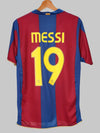 FC Barcelona Home Shirt 2007/8 Messi #19 (S)