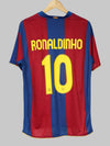 FC Barcelona Heim <tc>Trikot</tc> 2007/08 Ronaldinho #10 (L)